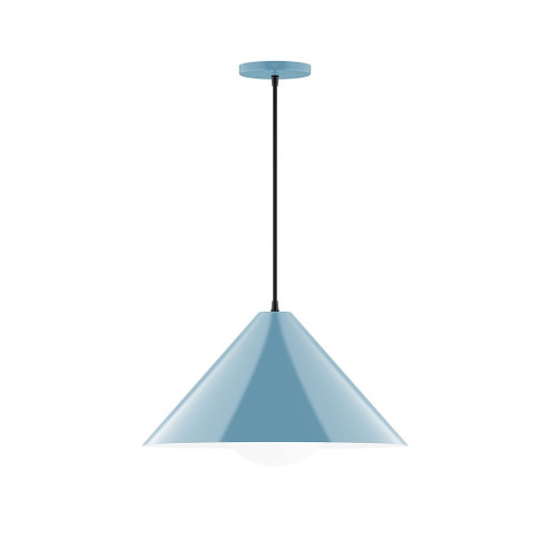 Pinnacle One Light Pendant in Light Blue (518|PEB423G1554)