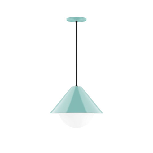 Pinnacle One Light Pendant in Sea Green (518|PEB422G1548)