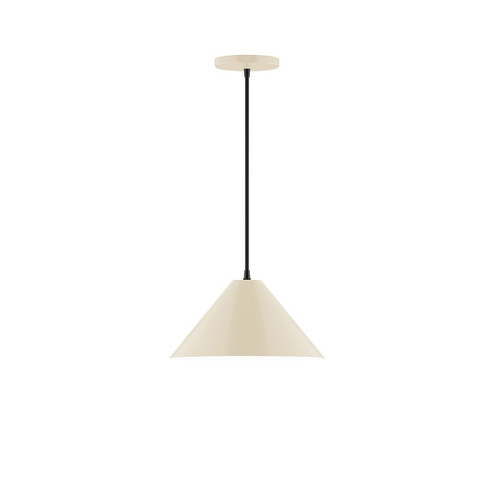 Pinnacle One Light Pendant in Cream (518|PEB422G1516C04)