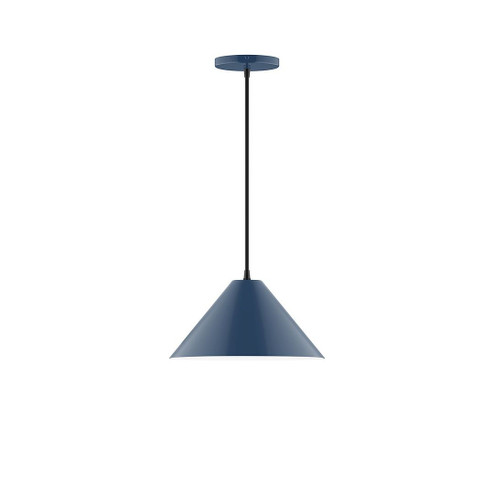 Pinnacle One Light Pendant in Navy (518|PEB42250C21)