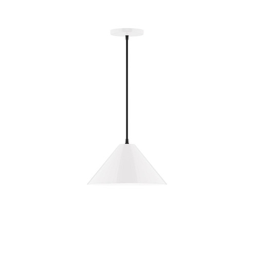 Pinnacle One Light Pendant in White (518|PEB42244C27)