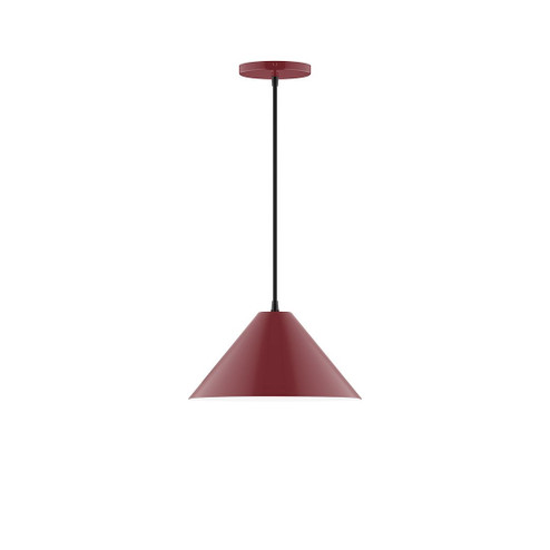 Axis One Light Pendant in Forest Green (518|PEB42242C22)