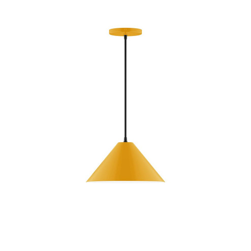 Pinnacle One Light Pendant in Bright Yellow (518|PEB42221) Pinnacle One Light Pendant in Bright Yellow (518|PEB42221)