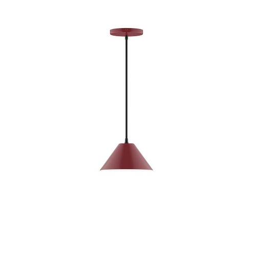 Axis One Light Pendant in Barn Red (518|PEB42155C16)