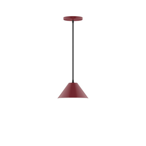 Pinnacle One Light Pendant in Barn Red (518|PEB42155)