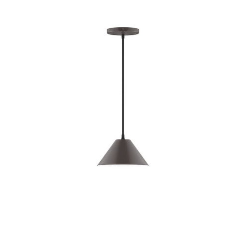 Pinnacle One Light Pendant in Architectural Bronze (518|PEB42151)
