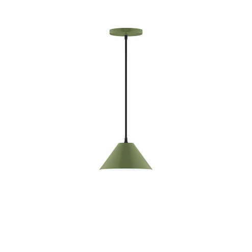 Pinnacle One Light Pendant in Fern Green (518|PEB42122C16)