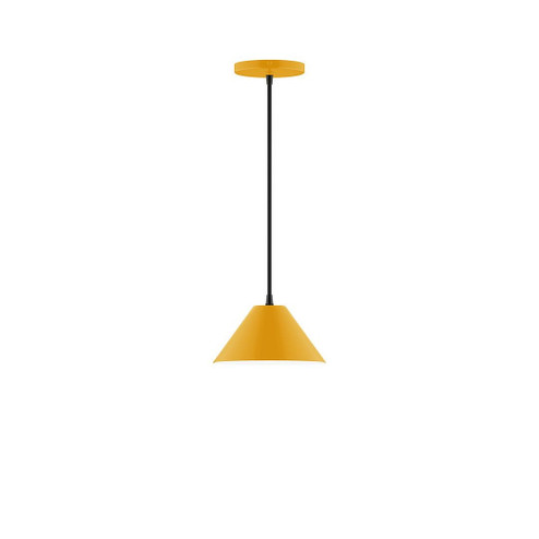 Pinnacle One Light Pendant in Bright Yellow (518|PEB42121C02)