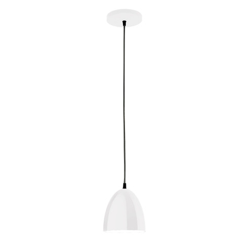Jill One Light Pendant in White (518|PEB41744)
