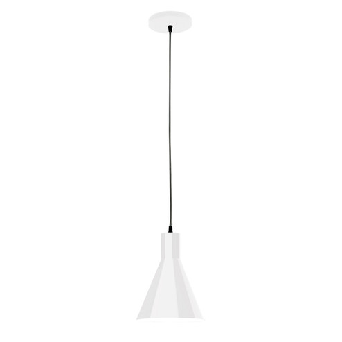 Jerome One Light Pendant in White (518|PEB41644C21)