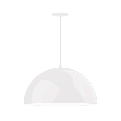 XL Choices One Light Pendant in White w/White Interior (518|PEB2294444C21) XL Choices One Light Pendant in White w/White Interior (518|PEB2294444C21)