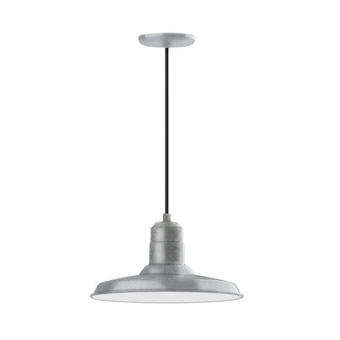 Warehouse One Light Pendant in Painted Galvanized (518|PEB18349C21G05)