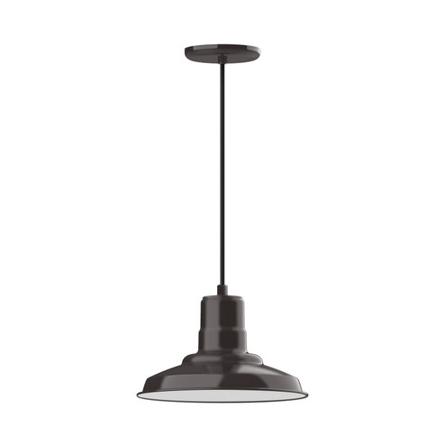 Warehouse One Light Pendant in Architectural Bronze (518|PEB18251)