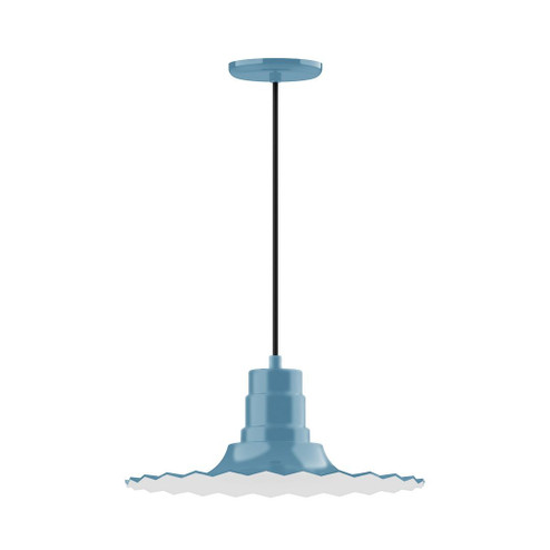 Radial One Light Pendant in Light Blue (518|PEB15954C23)