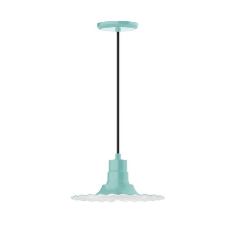 Radial One Light Pendant in Sea Green (518|PEB15848C02G05)