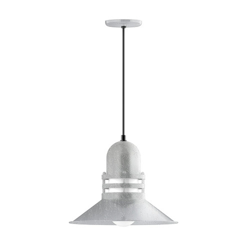 Atomic One Light Pendant in Painted Galvanized (518|PEB15049)