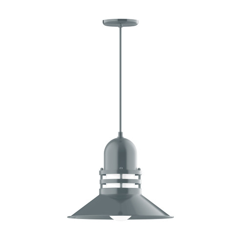 Atomic One Light Pendant in Slate Gray (518|PEB15040)