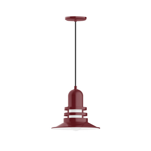 Atomic One Light Pendant in Barn Red (518|PEB14855)