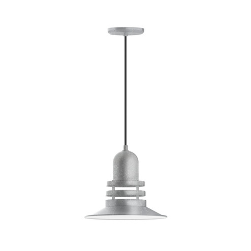 Atomic One Light Pendant in Painted Galvanized (518|PEB14849)