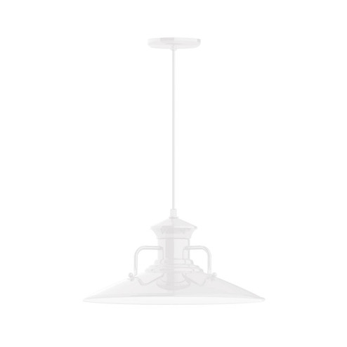 Homestead One Light Pendant in Barn Red (518|PEB14355C24G05)