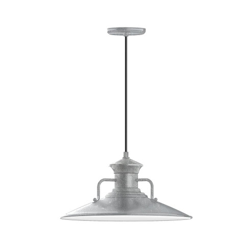 Homestead One Light Pendant in Painted Galvanized (518|PEB14349C24G05)