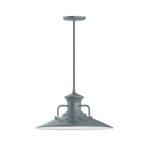 Homestead One Light Pendant in Slate Gray (518|PEB14340G05)
