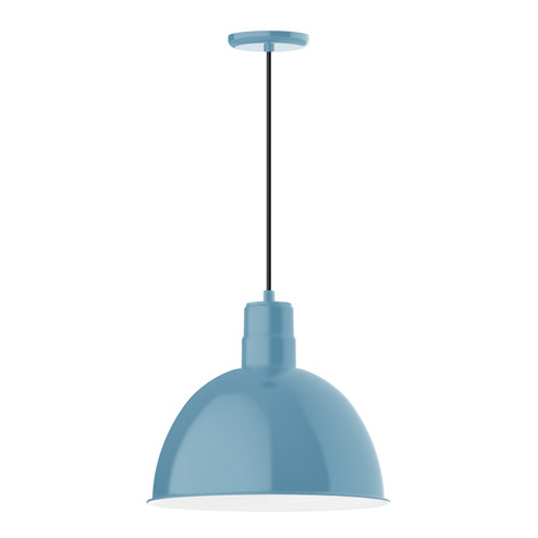 Deep Bowl One Light Pendant in Light Blue (518|PEB11754)