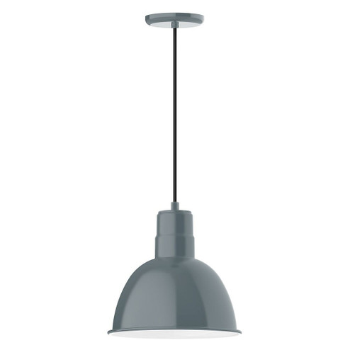 Deep Bowl One Light Pendant in Slate Gray (518|PEB11640C23G05)