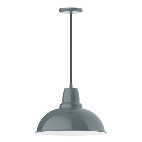 Cafe One Light Pendant in Slate Gray (518|PEB10840)
