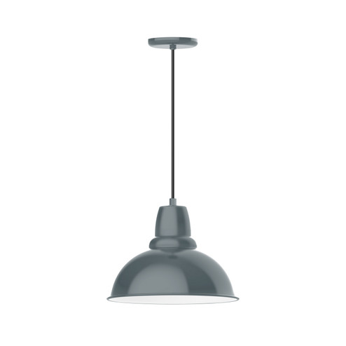 Cafe One Light Pendant in Slate Gray (518|PEB10740)