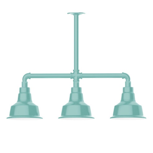 Warehouse Three Light Pendant in Sea Green (518|MSK18048T30G05)