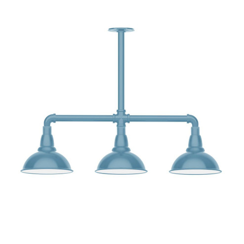 Cafe Three Light Pendant in Light Blue (518|MSK10554T30G05)