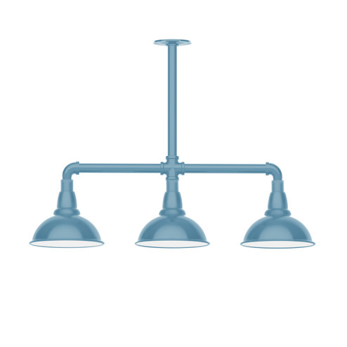 Cafe Three Light Pendant in Light Blue (518|MSK10554T24)