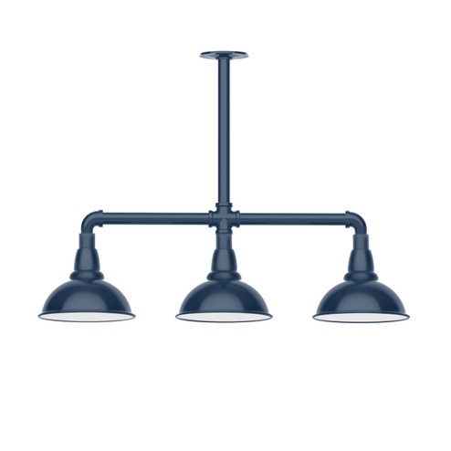 Cafe Three Light Pendant in Navy (518|MSK10550)