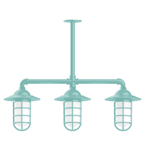 Vaportite Three Light Pendant in Sea Green (518|MSK05248T48)