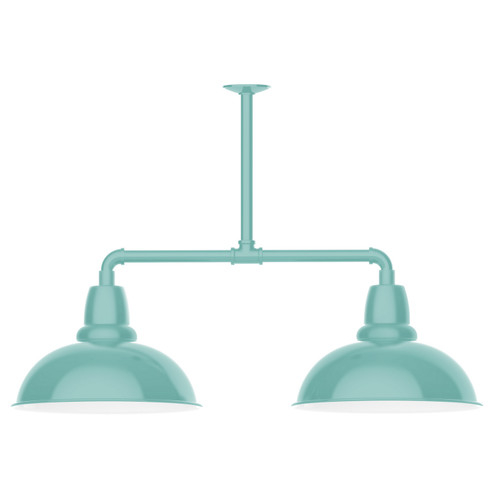 Cafe Two Light Pendant in Sea Green (518|MSD10848T48)