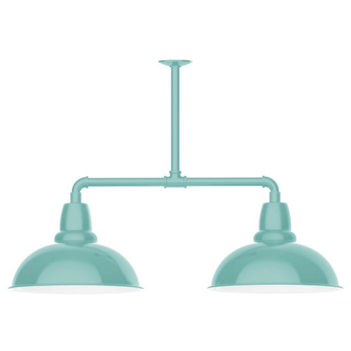 Cafe Two Light Pendant in Sea Green (518|MSD10848T36W16)