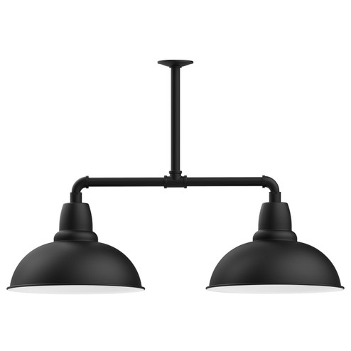 Cafe Two Light Pendant in Black (518|MSD10841T48)