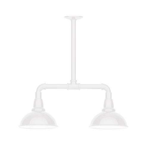 Cafe Two Light Pendant in White (518|MSB10544T36)