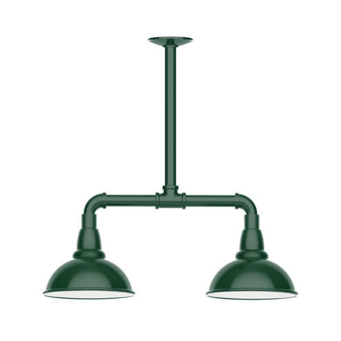 Cafe Two Light Pendant in Forest Green (518|MSB10542T30)