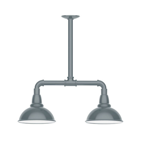 Cafe Two Light Pendant in Slate Gray (518|MSB10540T36G05)