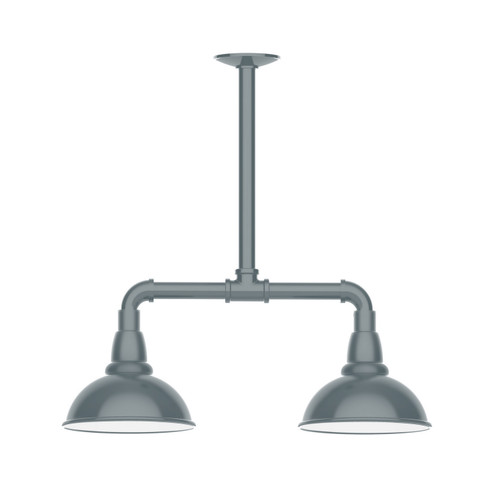 Cafe Two Light Pendant in Slate Gray (518|MSB10540T36)