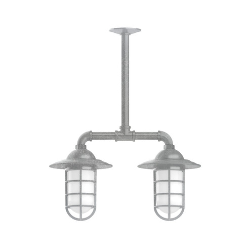 Vaportite Two Light Pendant in Painted Galvanized (518|MSA05249T30)