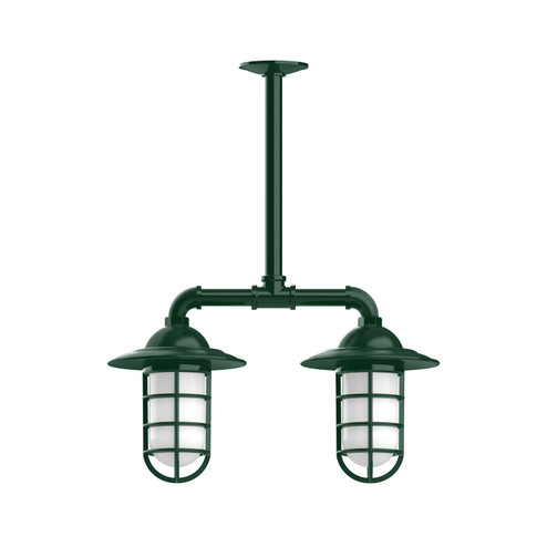 Vaportite Two Light Pendant in Forest Green (518|MSA05242T36)