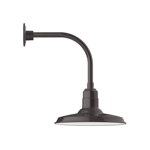 Warehouse One Light Wall Mount in Architectural Bronze (518|GNU18351)