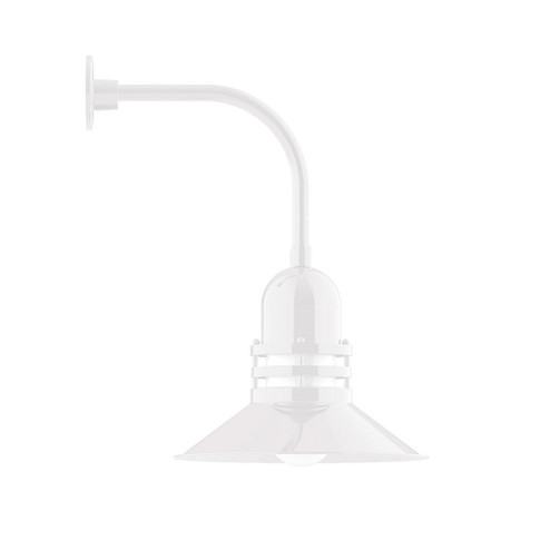 Atomic One Light Wall Mount in White (518|GNU15044B01)