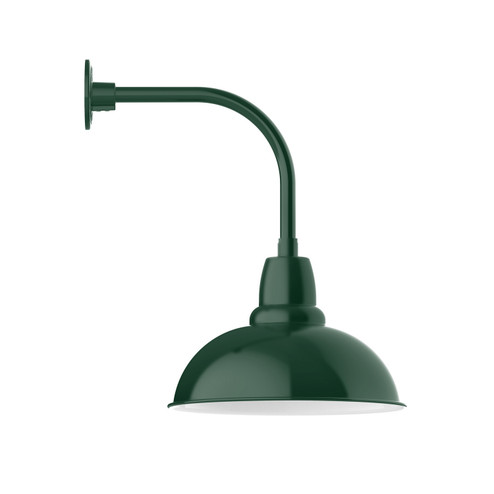 Cafe One Light Wall Mount in Forest Green (518|GNU10842)