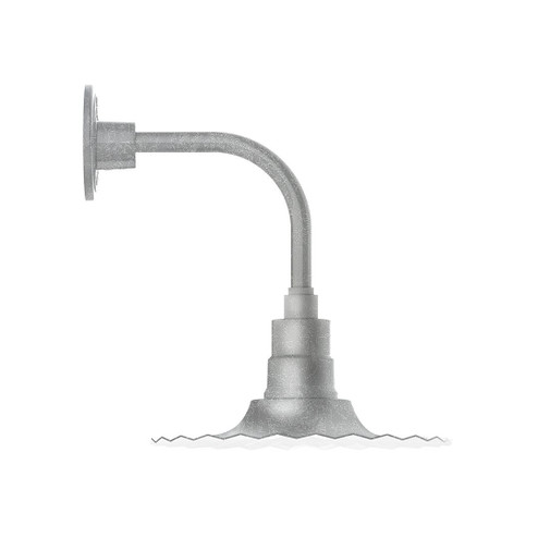 Radial One Light Wall Mount in Painted Galvanized (518|GNT15849B03G05)