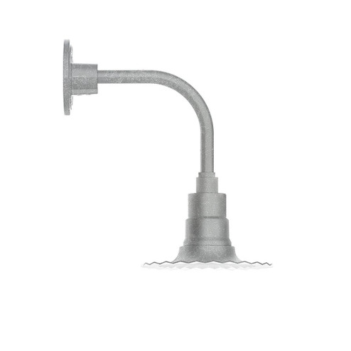 Radial One Light Wall Mount in Painted Galvanized (518|GNT15749B03)