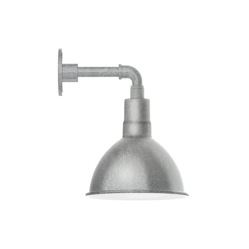 Deep Bowl One Light Wall Mount in Painted Galvanized (518|GNM11549B01W10)
